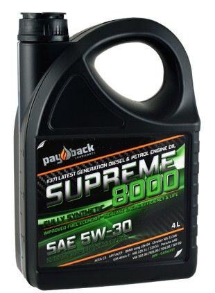 PayBack Supreme 8000 ZINK 5W-30 - 4 Liter